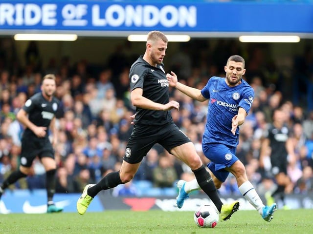 The centre-back feature for Brighton in next week's Carabao Cup second-round tie at the Amex. Webster graduated through Pompey's academy and scored five goals in 81 matches before being sold to Ipswich in 2016. He then moved to Bristol City before completing a £20m switch to the Seagulls last summer.