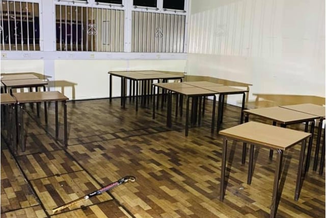Did you used to sit at one of these desks?