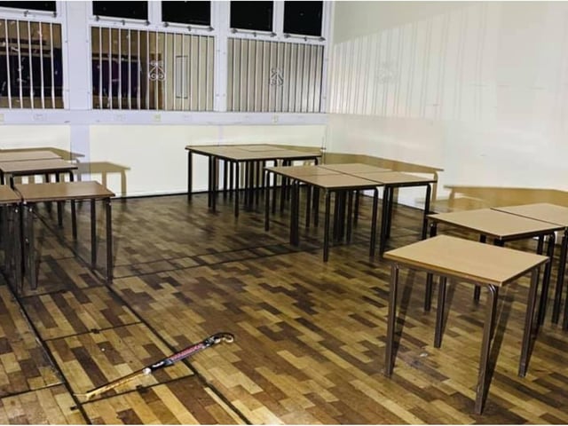 Did you used to sit at one of these desks?