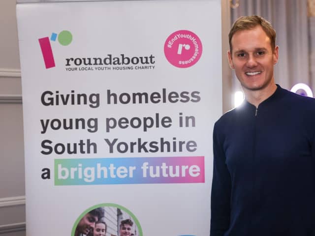 Dan Walker was a guest at the Roundabout Bangers and Cash auction 