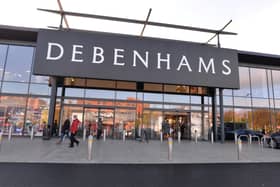 50 Debenhams stores in England will reopen on 15 June