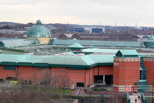 Pictured is Meadowhall Shopping Centre, in Sheffield.
