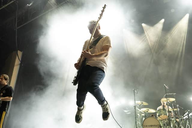 The Wombats delivered a punchy set.