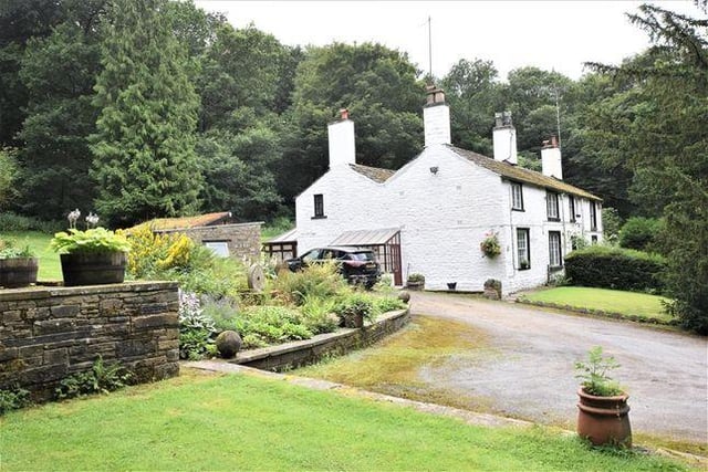 This three bedroom gamekeeper cottage was built in 1850, is in a semi rural location yet walkable to the popular village of Hayfield. Marketed by Gascoigne Halman, 01663 227015.