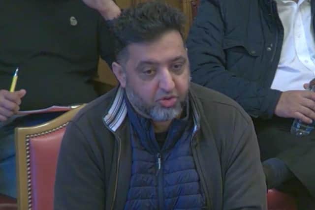 Taxi driver Ibrar Hussain told a Sheffield City Council meeting that the hackney carriage taxi trade are finding it difficult to find new cans that will conform to the city centre Clean Air Zone charges coming in on February 27