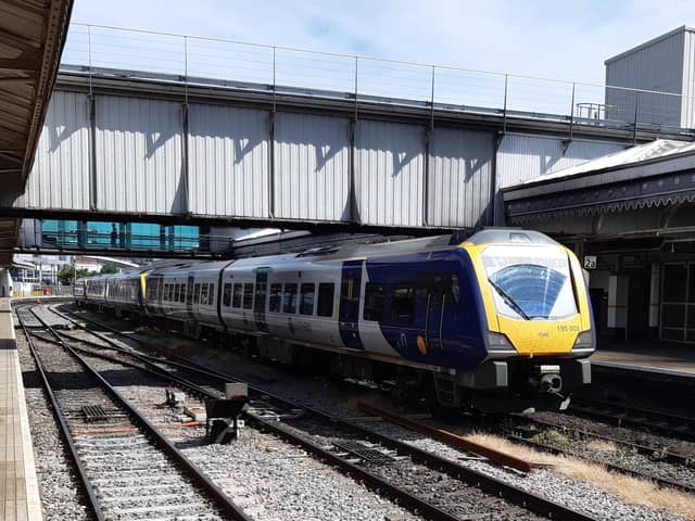 Sheffield looks set to be hit by more rail strikes, as industrial action resumes following the Queen’s funeral. File picture shows a train in Sheffield Station
