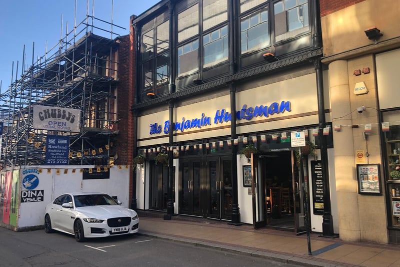 The Benjamin Huntsman, on Cambridge Street, was given a five star food hygiene rating at its latest inspection on September 12 2023.