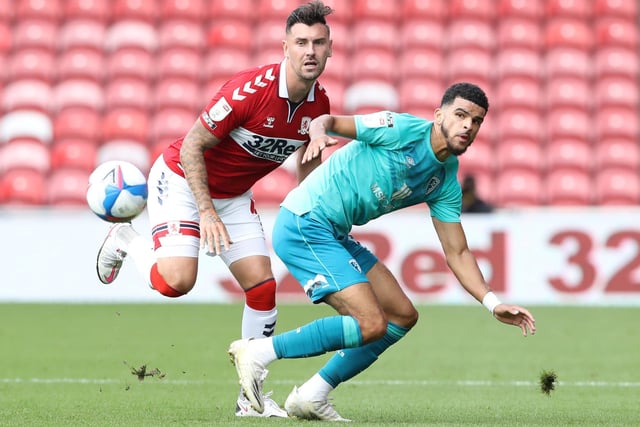 Boro's new centre-back was having a decent game against his former club and dealing with QPR frontman Lyndon Dykes. Yet Hall now looks set for a spell on the sidelines after tearing calf muscle early in the second half.