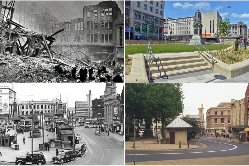 Fitzalan Square - from wartime tragedy to modern regeneration
