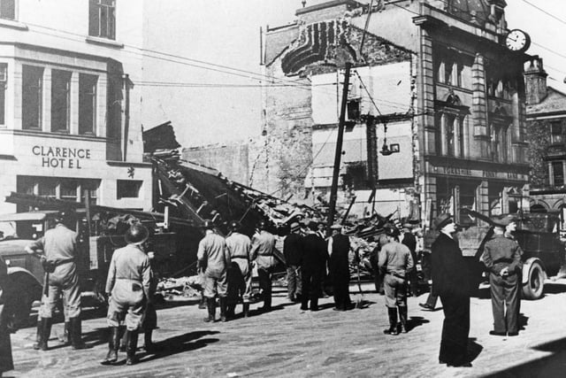 For 41 years, the Penny Bank had stood unharmed in Church Street. But on August 27, 1940, it was targeted in a Nazi air raid lasting from nightfall until dawn.  day after the German attack, the Penny Bank was open once more, even if it was in temporary premises.