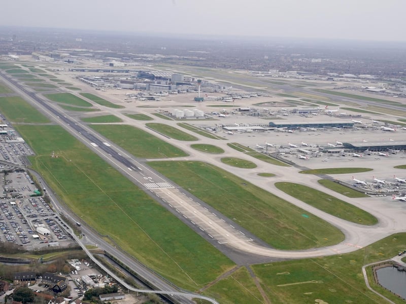Heathrow Airport - 17 minutes and 24 seconds.