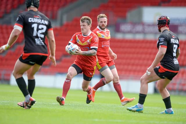 Anthony Thackeray is in the running to captain Sheffield Eagles next season, but faces competition from Joel Farrell and Kris Welham.