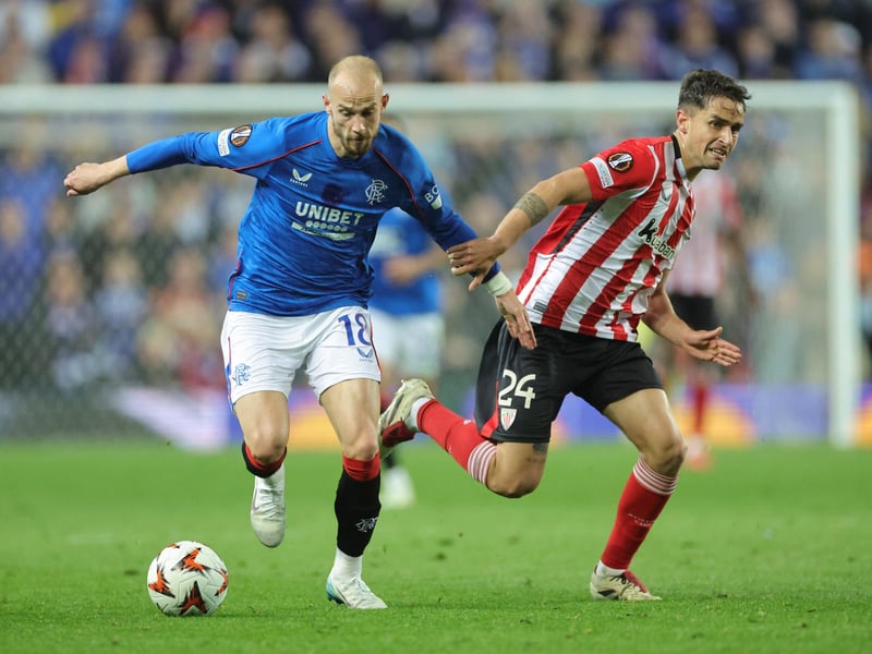 The Czech international has enjoyed a fruitful campaign on loan at Ibrox, scoring 11 league goals and assisting a further two. His average rating of 7.48 gets him in this team, just ahead of his Rangers teammate Ianis Hagi.