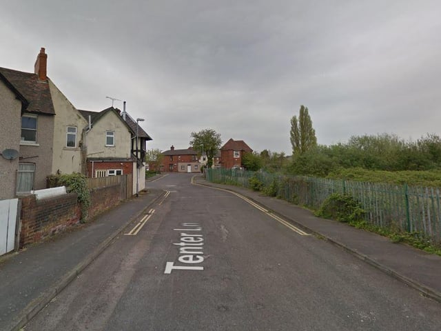 There were three reports of anti-social behaviour crime in and around Tenter Lane in December 2019.