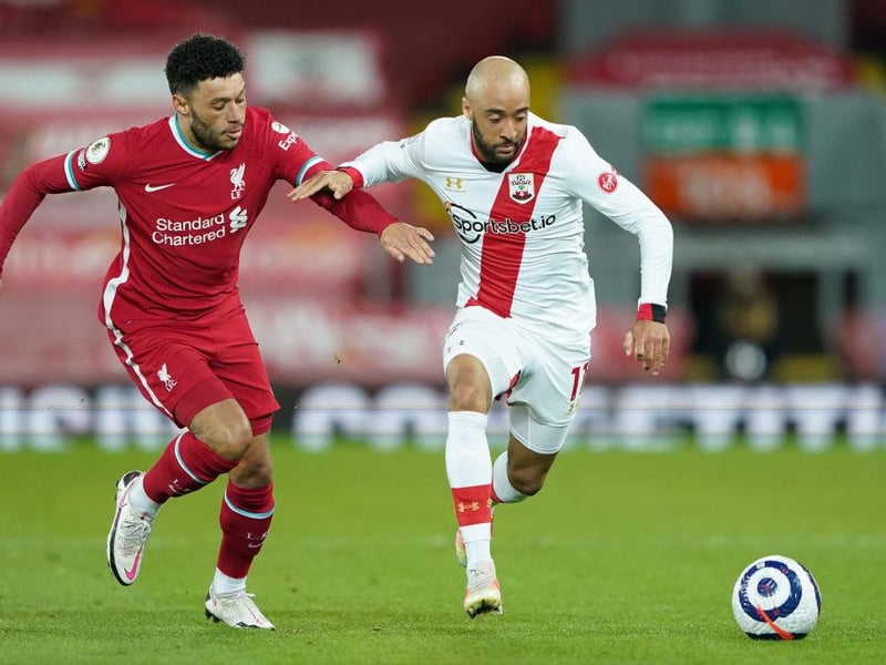 West Ham United have been linked with a move for Liverpool's £35m midfielder Alex Oxlade-Chamberlain. The England international looks set to leave Anfield this summer, and could be snapped up at a cut-price £22m (Football Insider)
(Photo by Zac Goodwin - Pool/Getty Images)