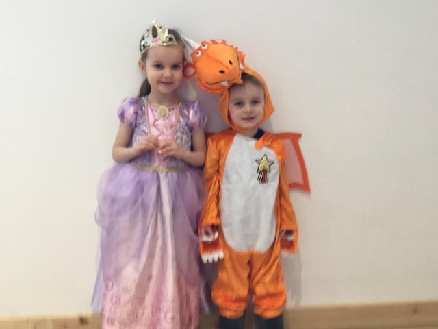 Children dressed up as their favourite book characters