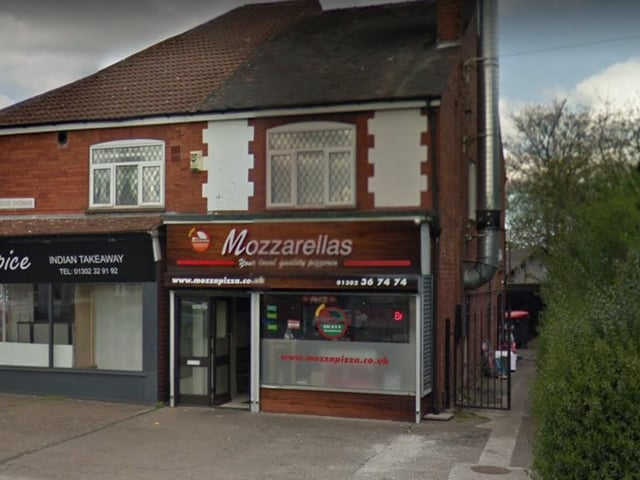 This pizza place has a five food hygiene rating.