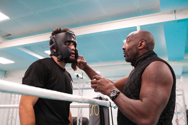 Sheldon is mentored by former cruiserweight world champion Johnny Nelson.