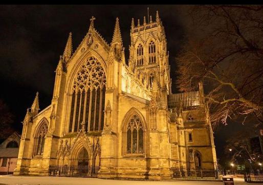 A great night shot of the Minster from @michaelmarsdenphotography