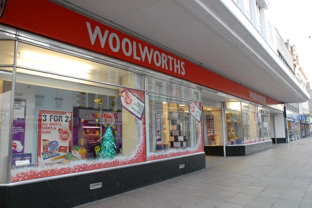 Gina Brown said: "Woolworths, was just telling my son about the shop this morning - going down the stairs and seeing all the toys as a kid."