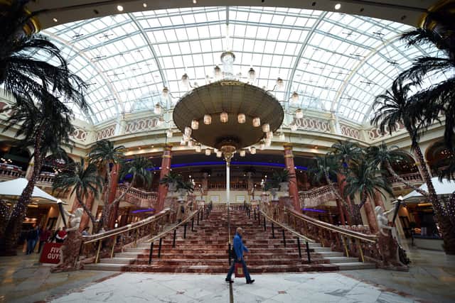 The Trafford Centre shopping mall in Manchester.