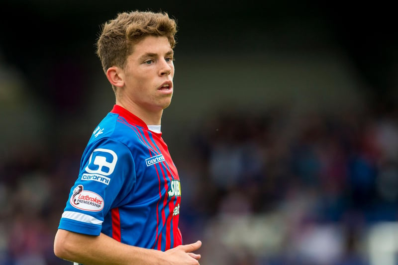 The current Celtic midfielder was the SFWA Young Player of the Year in season 2014-15 as he helped Inverness to a highest-ever third-placed finish in the Premiership and a first-ever Scottish Cup win