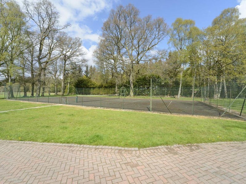 Tennis court.