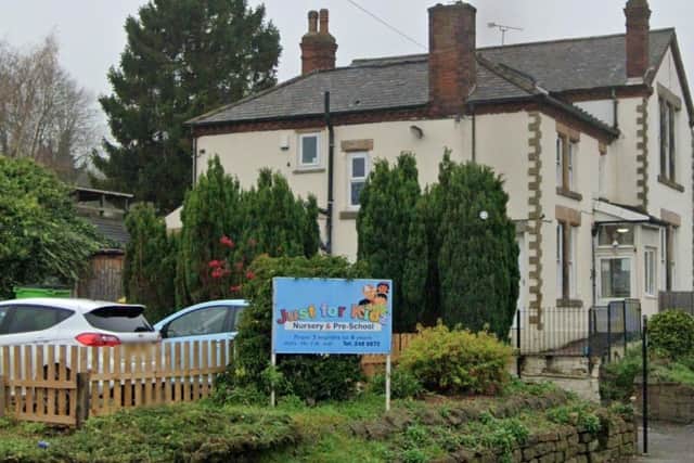 Just For Kidz nursery, in High Street, Mosborough, Sheffield,  rated 'inadequate' in all areas in February, then 'Good' again in all areas in August.
