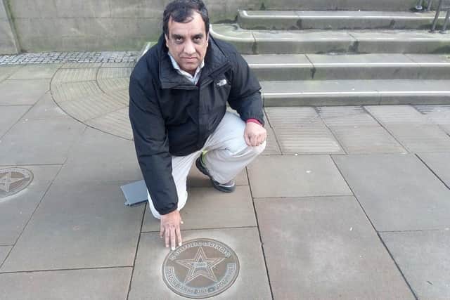 Coun Shaffaq Mohammed, with Gordon Banks' star on the Walk of Fame, had called for a memorial to the World Cup goalkeeper