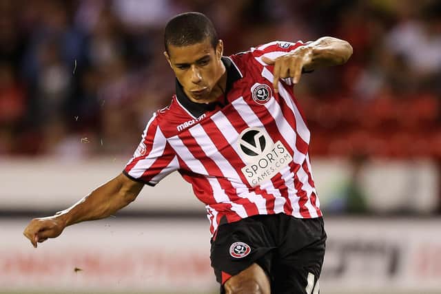 Lyle Taylor in his Sheffield United days ahead of his reunion with his former club with Birmingham City tomorrow (Matthew Lewis/Getty Images)