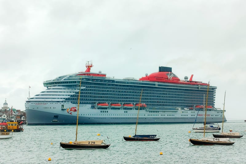 Scarlet Lady Arriving into Portsmouth taken by Ben Dollery