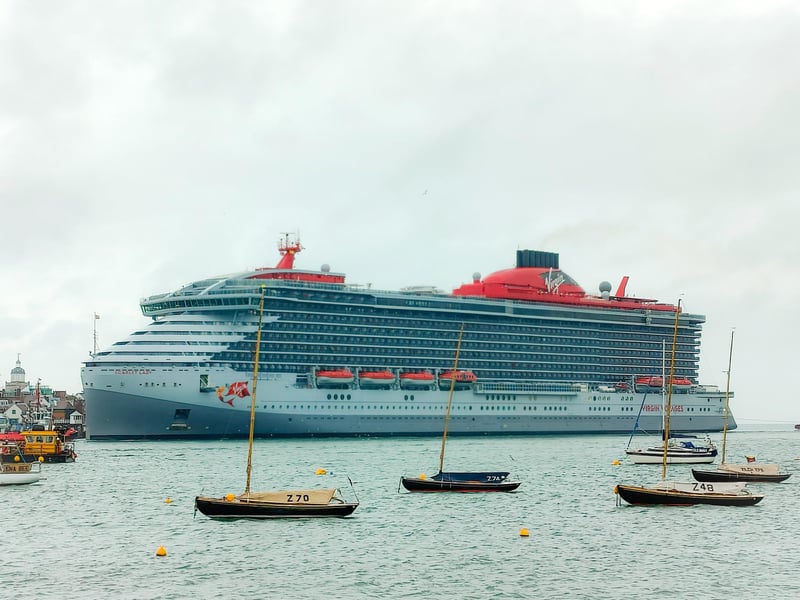 Scarlet Lady Arriving into Portsmouth taken by Ben Dollery