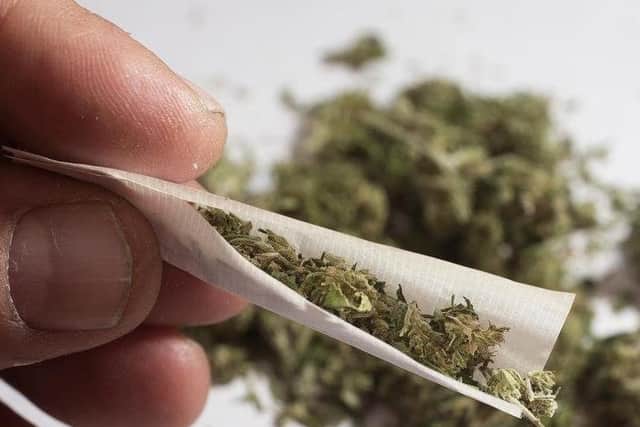 A drug-user has been given a community order at Sheffield Magistrates' Court after he was caught by police.