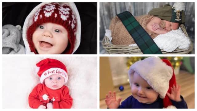 The Edinburgh babies about to enjoy their first Christmas