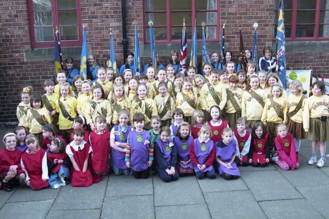 A celebration at St Aidan's Church, Grangetown, in memory of Lord and Lady Baden-Powell, and there to celebrate were members of the Sunderland Guides and Brownies.