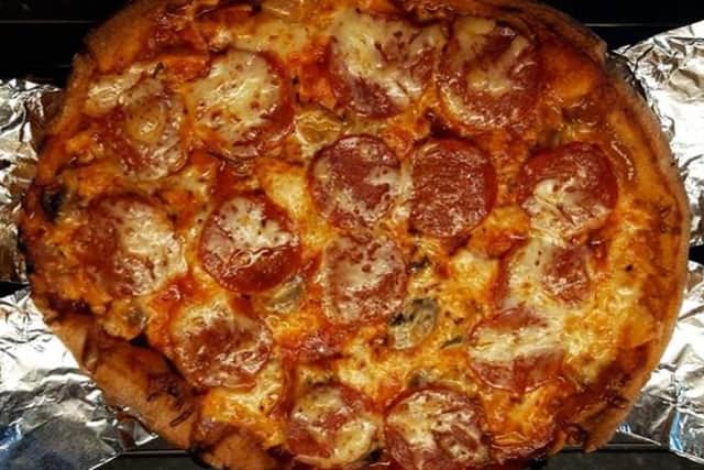 The pizza after it emerged from the slow cooker. Picture: Crockpot/Slow Cooker Recipes & Tips - Facebook.