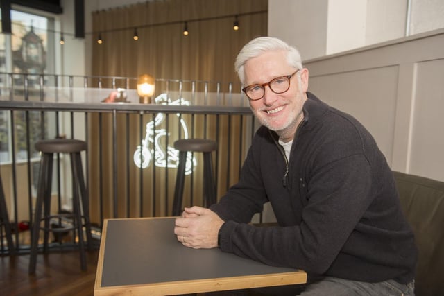 Popular café deli Marmadukes says it will reopen at least its newer site, in Sheffield's Heart of the City II development, in July. Tim Nye, Marmadukes' co-owner, is pictured.