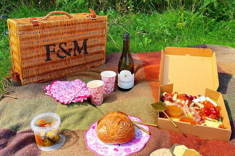 Enjoy a game of tennis on the open courts at Cornthwaite Park before a picnic overlooking the park's wild flowers. It also has its own car park with free parking. This picnic was from the excellent Fat Unicorn in Mackie's Corner.