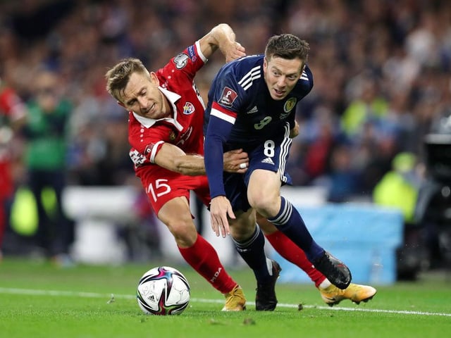Aftre shaking off his injury issues at Celtic McGregor is likely to get he nod over Scott McTominay who will, Clarke will hope, be able to shore up the game from the bench in midfield or defence and see out a win. As one of Scotland's first picks when fit, McGregor will be high in his considerations.