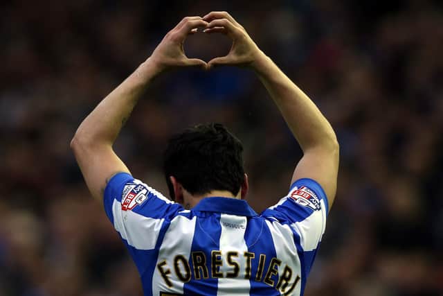 Fernando Forestieri is leaving Sheffield Wednesday... For free.  (Photo by Nigel Roddis/Getty Images)