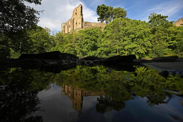 Barnard Castle, a popular tourist village that Number 10 Downing Street special advisor Dominic Cummings acknowledged he visited during the COVID-19 lockdown. (Photo by OLI SCARFF/AFP via Getty Images)