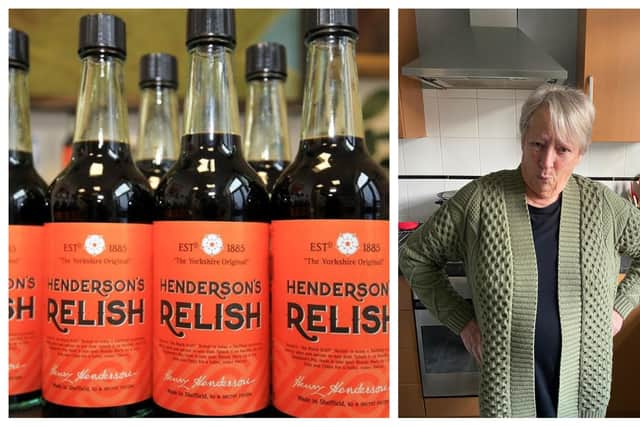 Anna James' mum Denise, pictured, was not impressed when Sainsbury's tried to substitute Worcestershire sauce for Henderson's Relish