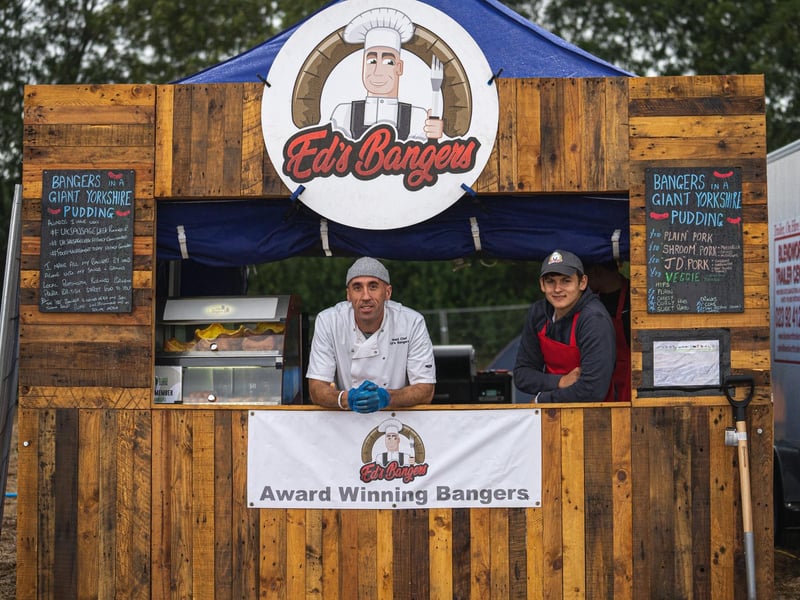 Ed's Bangers: Jason Misters, Lames Hall Cameron McGregor & Alan Wong. Day one of Wickham Festival. Picture: Andy Hornby