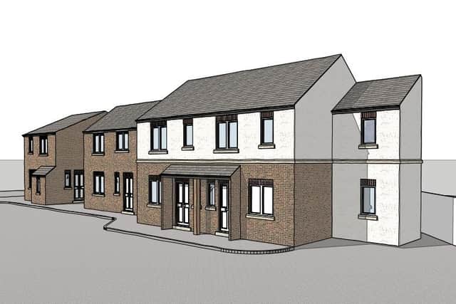 Drawing of the proposed houses. A developer has lost its appeal against Sheffield Council for two houses that were deemed to fall “significantly short of space standards”.