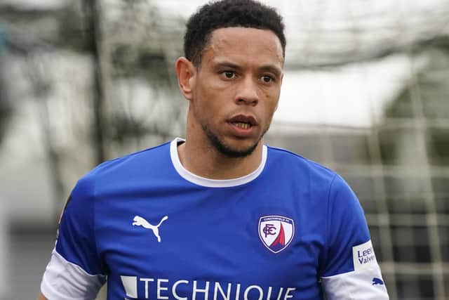 Nathan Tyson says he is loan spell at Chesterfield has turned out well for him.