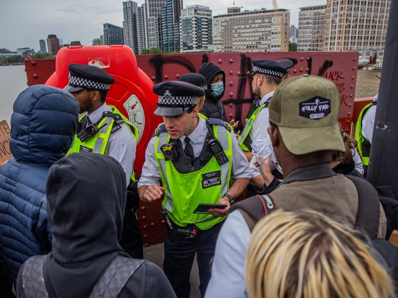 Those aged 18-24 were most likely to be stopped and searched. They made up 37 per cent of recorded incidents.