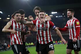 Billy Sharp played alongside Gary Madine when Sheffield United last won promotion to the Premier League: Isaac Parkin / Sportimage