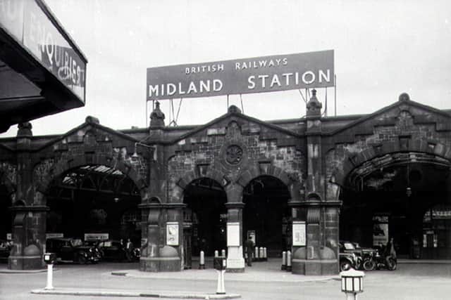 Sheffield Midland Station in 1959