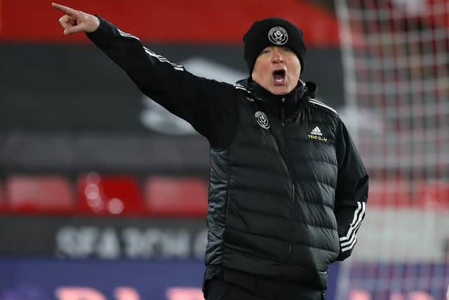Chris Wilder wants Sheffield United to sign two new players during the January transfer window: Simon Bellis/Sportimage