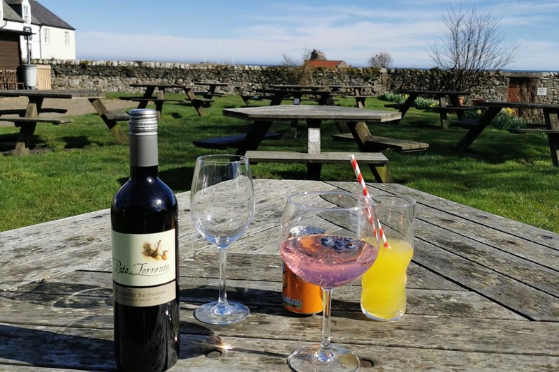The Manor House Hotel on Holy Island will be reopening its outdoor seating area on April 12.